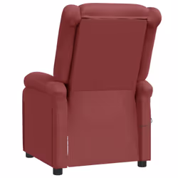 VidaXL 348465 sedia massaggiante elettrica Rosso - Vista aggiuntiva 5