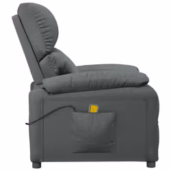VidaXL 348470 sedia massaggiante elettrica Grigio - Vista aggiuntiva 5