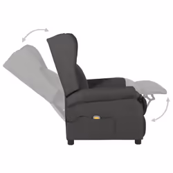 VidaXL 348517 sedia massaggiante elettrica Grigio - Vista aggiuntiva 6