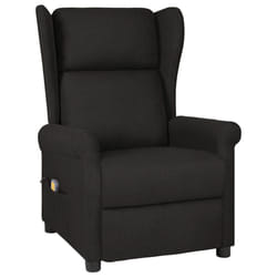 VidaXL 348518 sedia massaggiante elettrica Nero
