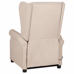 VidaXL 348525 sedia massaggiante elettrica Crema - Vista aggiuntiva 4
