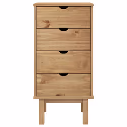 vidaXL Cassettiera OTTA 45x39x90 cm in Legno Massello di Pino - Vista aggiuntiva 3