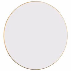 Specchio da Parete Dorato Ø 60 cm Rotondocod mxl 73011 - Vista aggiuntiva 3