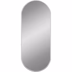 Aggiungete un tocco in stile minimalistico ai vostri interni con questo pratico specchio da parete! Materiale durevole: Quest ...