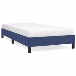 vidaXL Giroletto senza Materasso Blu 90x200 cm in Tessuto - Vista aggiuntiva 2