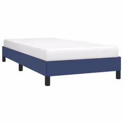 vidaXL Giroletto senza Materasso Blu 100x200 cm in Tessuto - Vista aggiuntiva 3