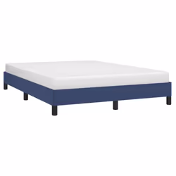 vidaXL Giroletto senza Materasso Blu 140x200 cm in Tessuto - Vista aggiuntiva 3