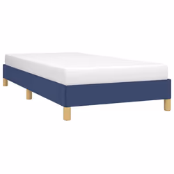 vidaXL Giroletto senza Materasso Blu 90x190 cm in Tessuto - Vista aggiuntiva 3