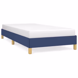 vidaXL Giroletto senza Materasso Blu 100x200 cm in Tessuto - Vista aggiuntiva 2
