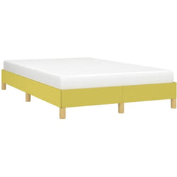 Vidaxl - Giroletto senza Materasso Verde 120x200 cm Tessuto