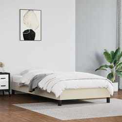 vidaXL Giroletto Crema 100x200 cm in Similpelle