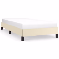vidaXL Giroletto Crema 100x200 cm in Similpelle - Vista aggiuntiva 2