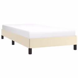 vidaXL Giroletto Crema 100x200 cm in Similpelle - Vista aggiuntiva 3