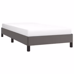 vidaXL Giroletto Grigio 100x200 cm in Similpelle - Vista aggiuntiva 3