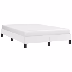 vidaXL Giroletto Bianco 120x200 cm in Similpelle - Vista aggiuntiva 3