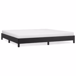 vidaXL Giroletto Nero 200x200 cm in Similpelle - Vista aggiuntiva 2
