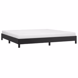 vidaXL Giroletto Nero 200x200 cm in Similpelle - Vista aggiuntiva 3