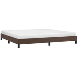 Giroletto Marrone 200x200 cm in Similpelle Vidaxl