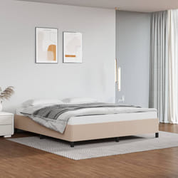 vidaXL Giroletto Cappuccino 160x200 cm in Similpelle