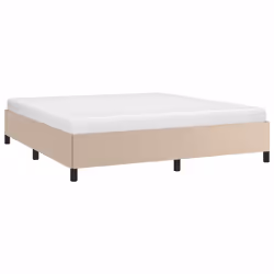 vidaXL Giroletto Cappuccino 160x200 cm in Similpelle - Vista aggiuntiva 3