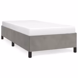 Giroletto Grigio Chiaro 90x200 cm in Vellutocod mxl 71539 - Vista aggiuntiva 2