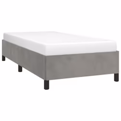 Giroletto Grigio Chiaro 90x200 cm in Vellutocod mxl 71539 - Vista aggiuntiva 3
