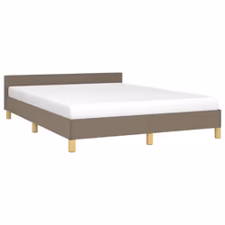Giroletto con Testiera Tortora 140x190 cm in Tessutocod mxl 95571 - Vista aggiuntiva 3