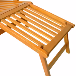 VidaXL 3120438 sedia da esterno Terrazzo Legno di acacia - Vista aggiuntiva 6