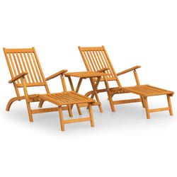 VidaXL 3120440 sedia da esterno Terrazzo Legno di acacia