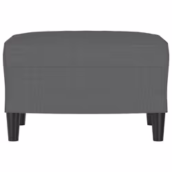 vidaXL Poggiapiedi Grigio Scuro 60x50x41 cm in Tessuto - Vista aggiuntiva 3