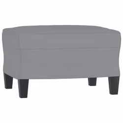 Poggiapiedi Grigio Chiaro 60x50x41 cm in Tessutocod mxl 95446 - Vista aggiuntiva 2