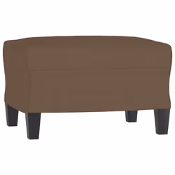 Poggiapiedi Marrone 60x50x41 cm in Tessutocod mxl 78605 - Vista aggiuntiva 2