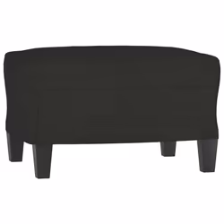 Poggiapiedi Nero 60x50x41 cm in Tessutocod mxl 95448 - Vista aggiuntiva 2