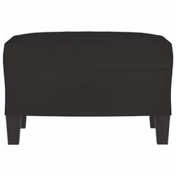 Poggiapiedi Nero 60x50x41 cm in Tessutocod mxl 95448 - Vista aggiuntiva 3