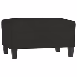 Poggiapiedi Nero 70x55x41 cm in Tessutocod mxl 78599 - Vista aggiuntiva 2