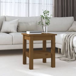 Vidaxl - Tavolino da Salotto, Tavolino da caffè Miele 35x35x40 cm Legno Massello di Pino