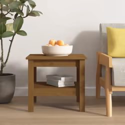 Aggiungete un tocco di eleganza alla vostra casa con questo elegante tavolino da salotto in legno. Legno massello di pino: Il ...