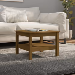 Aggiungete un tocco di eleganza alla vostra casa con questo elegante tavolino da salotto in legno. Legno massello di pino: Il ...