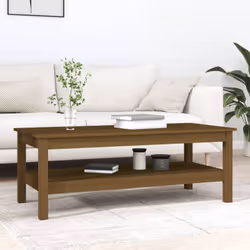 Aggiungete un tocco di eleganza alla vostra casa con questo elegante tavolino da salotto in legno. Legno massello di pino: Il ...