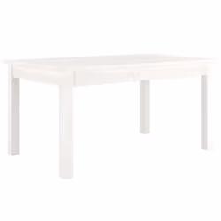 vidaXL Tavolino da Salotto Bianco 80x50x40 cm Legno Massello di Pino - Vista aggiuntiva 2