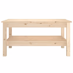vidaXL Tavolino da Salotto 80x50x40 cm Legno Massello di Pino - Vista aggiuntiva 3