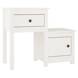 VidaXL 814542 comodino Bianco