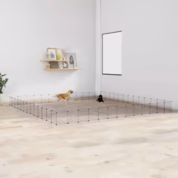 Questa affidabile gabbia per animali offre uno spazio ampio e sicuro che permette ai vostri amati animali domestici di allena ...