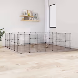 Questa affidabile gabbia per animali offre uno spazio ampio e sicuro che permette ai vostri amati animali domestici di allena ...
