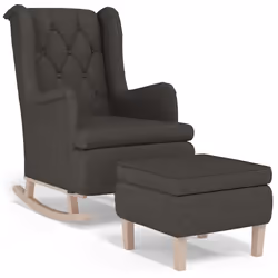 VidaXL 3121273, Tessuto, Grigio, Schiuma, 520 mm, 520 mm, 420 mm