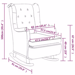 VidaXL 3121273 poltrona - Vista aggiuntiva 8