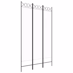 Divisorio a 3 Pannelli bianco 120x200 cm in Tessutocod mxl 94594 - Vista aggiuntiva 2