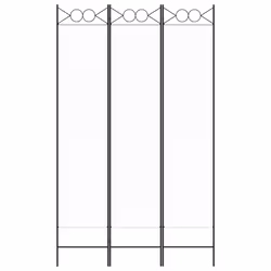 Divisorio a 3 Pannelli bianco 120x200 cm in Tessutocod mxl 94594 - Vista aggiuntiva 3