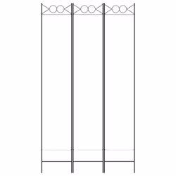 Divisorio a 3 Pannelli bianco 120x220 cm in Tessutocod mxl 118552