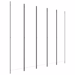 Divisorio a 5 Pannelli Bianco 250x220 cm Tessutocod mxl 104445